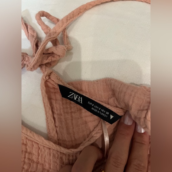 Zara two piece linen set - Picture 3 of 5